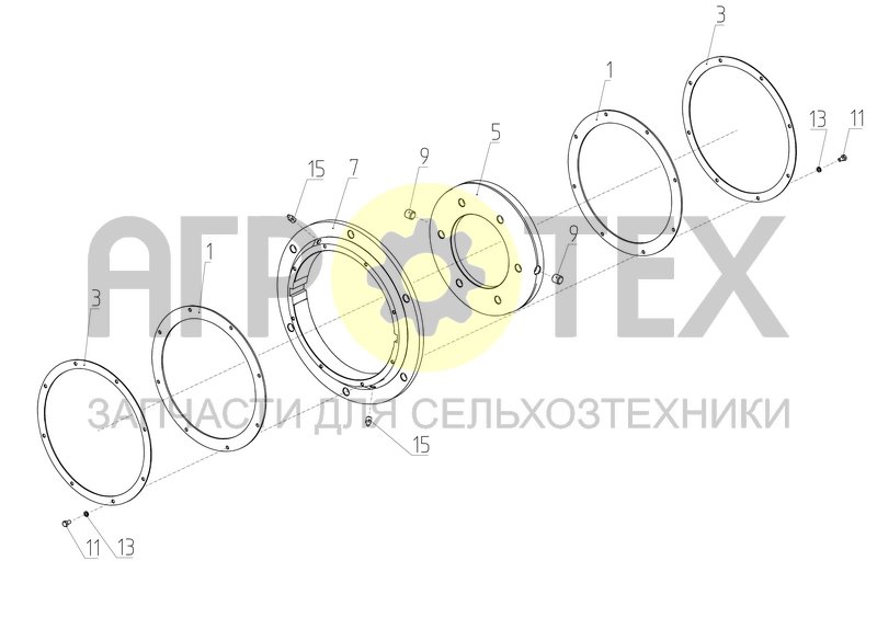 Чертеж Опора (1401.80.02.020)